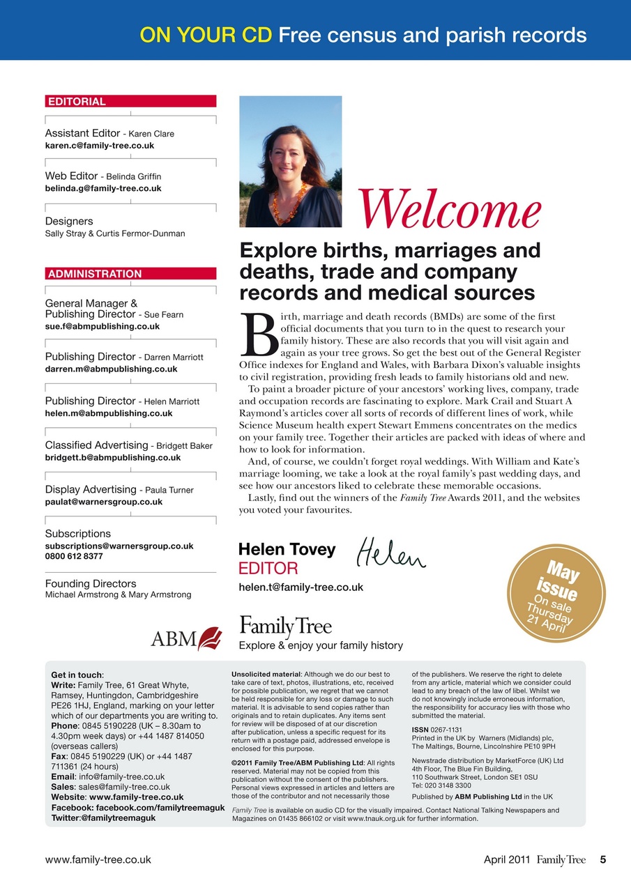 Family Tree Preview Pages