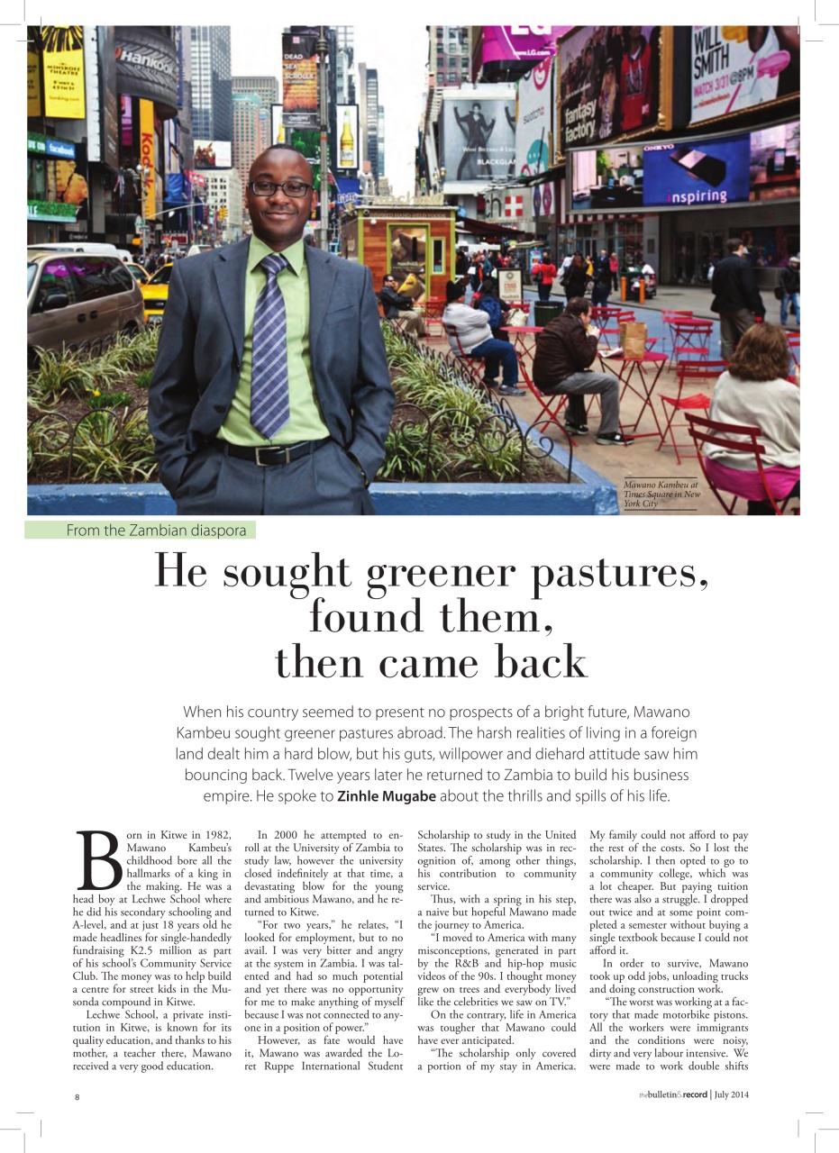 The Bulletin & Record Preview Pages