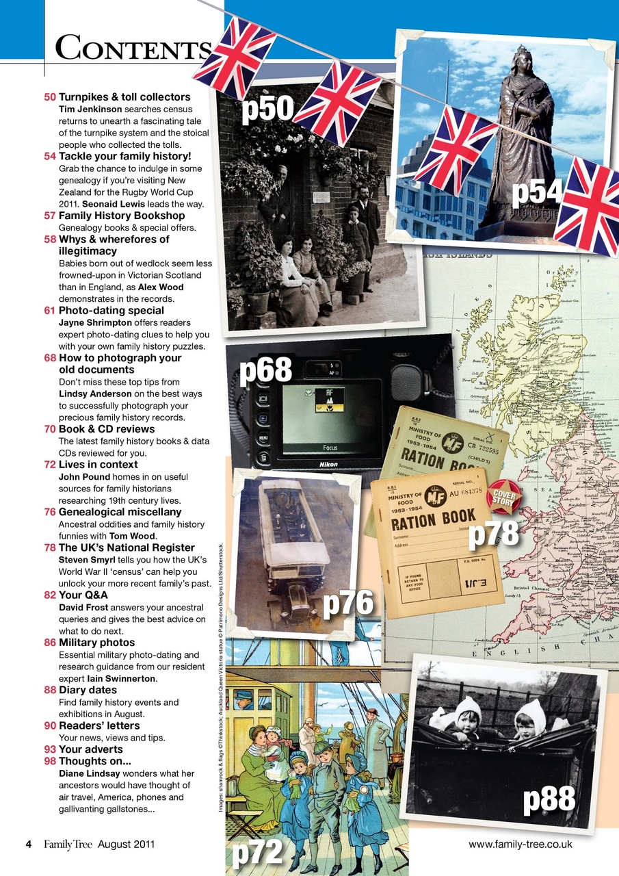 Family Tree Preview Pages