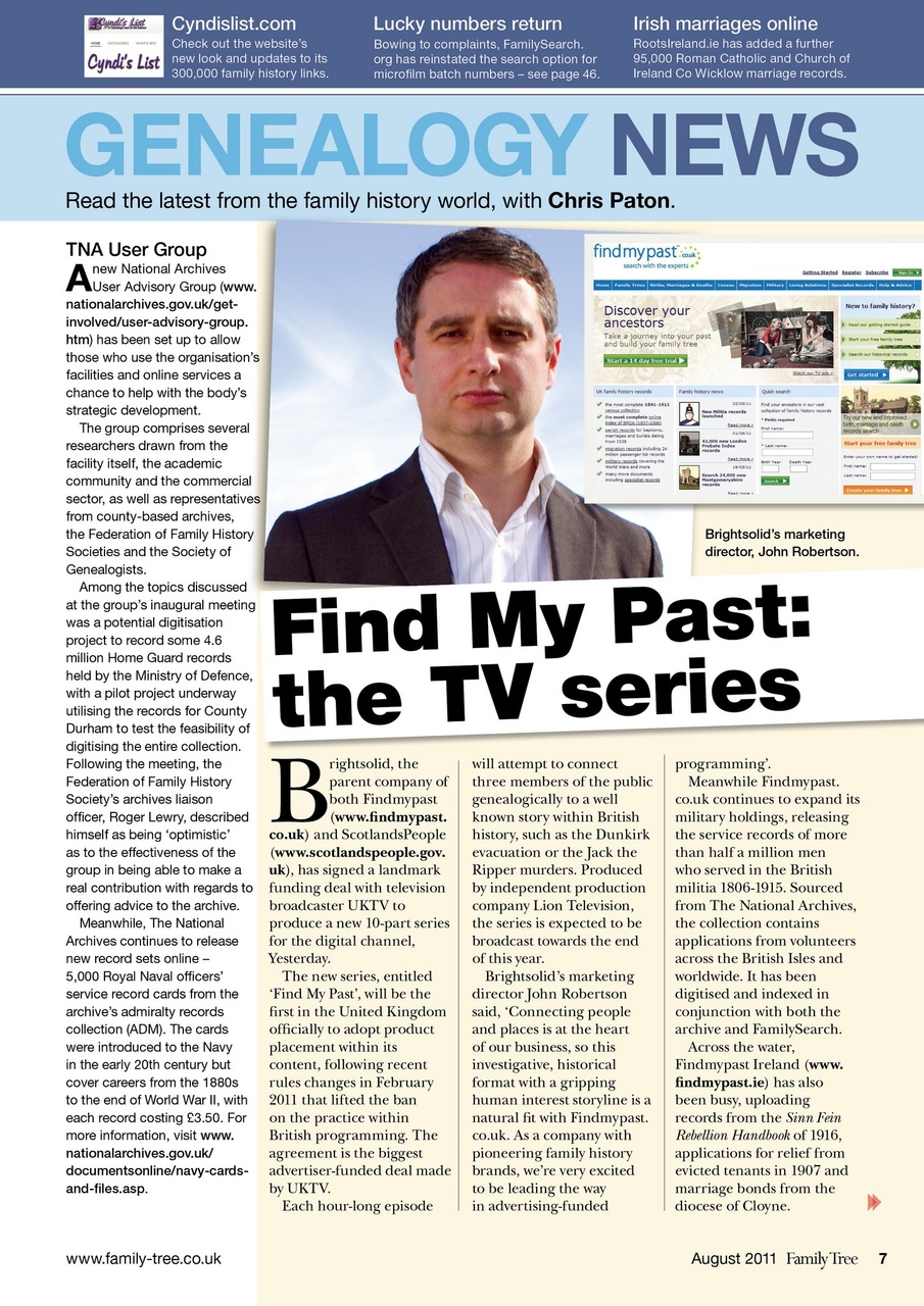 Family Tree Preview Pages