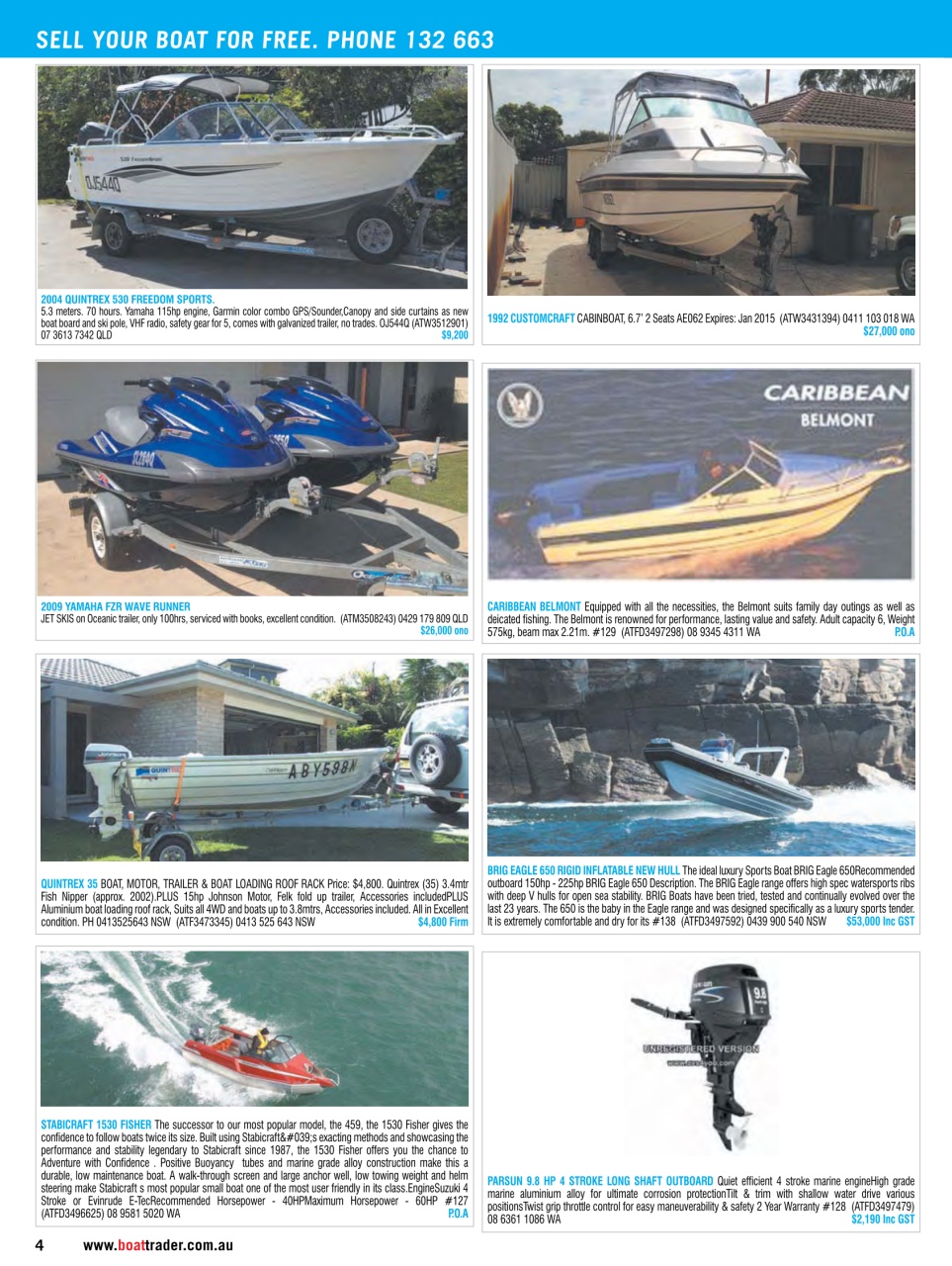 Boat Trader Australia Preview Pages
