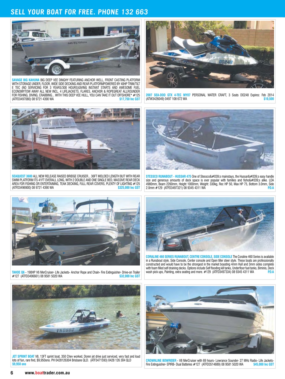 Boat Trader Australia Preview Pages