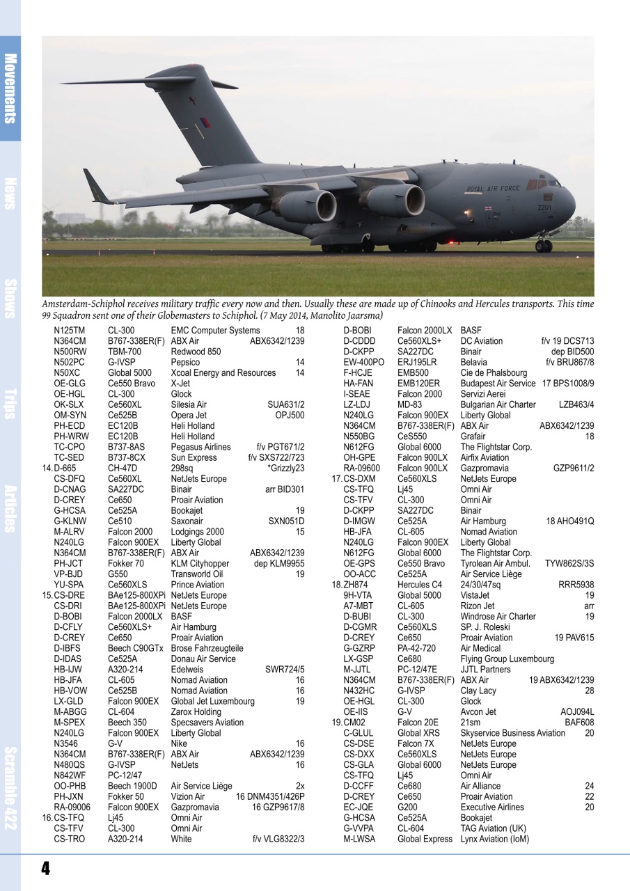 Scramble Magazine Preview Pages