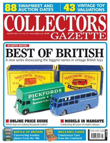 Collectors Gazette issue August 2014 Issue 