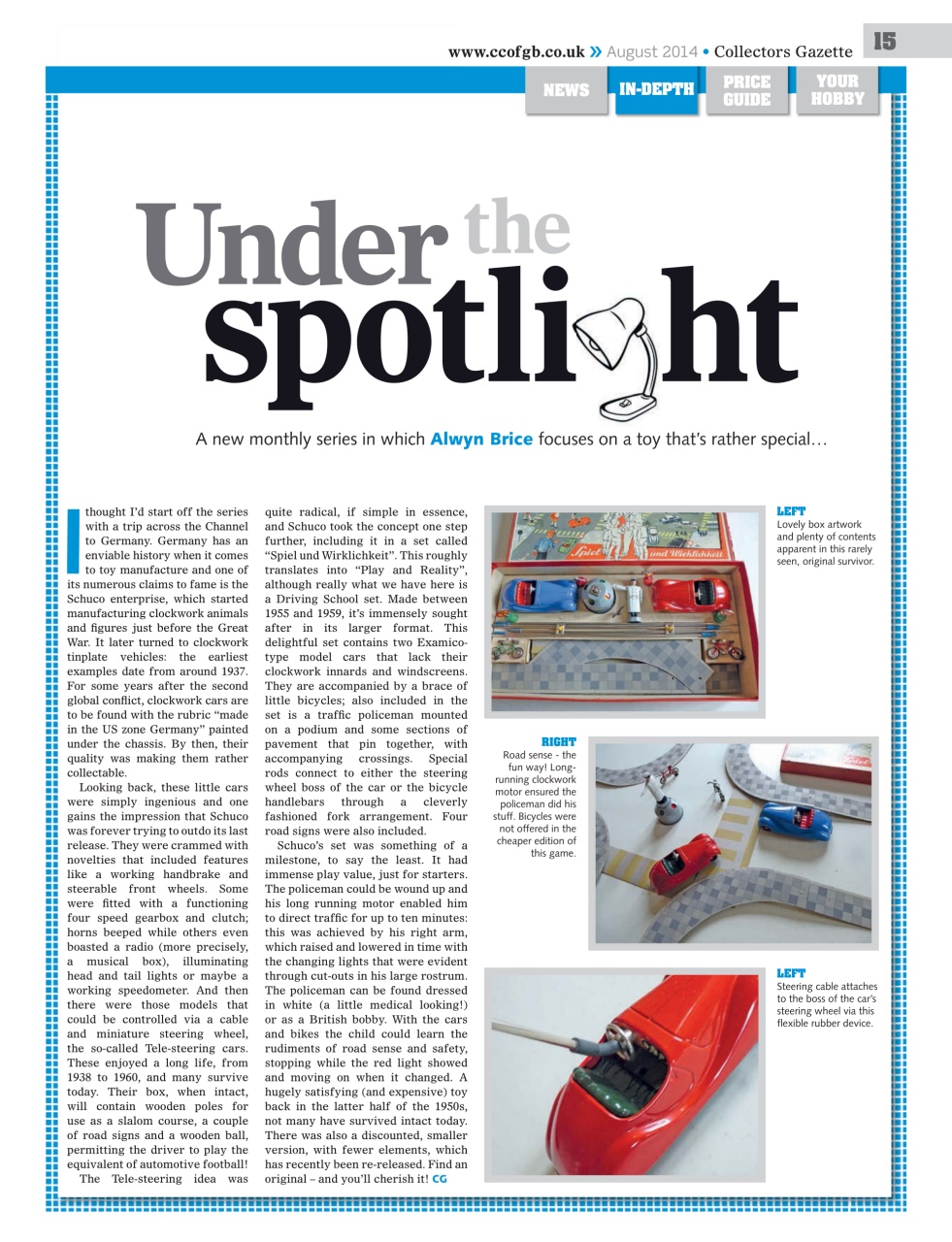 Collectors Gazette Preview Pages