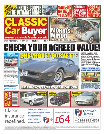 Classic Car Buyer issue 