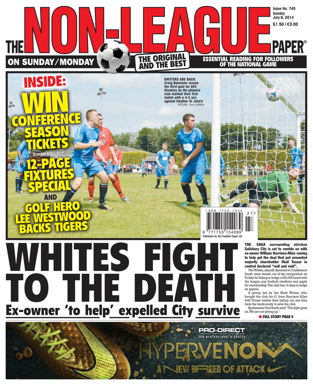 The Non-League Football Paper Preview Pages
