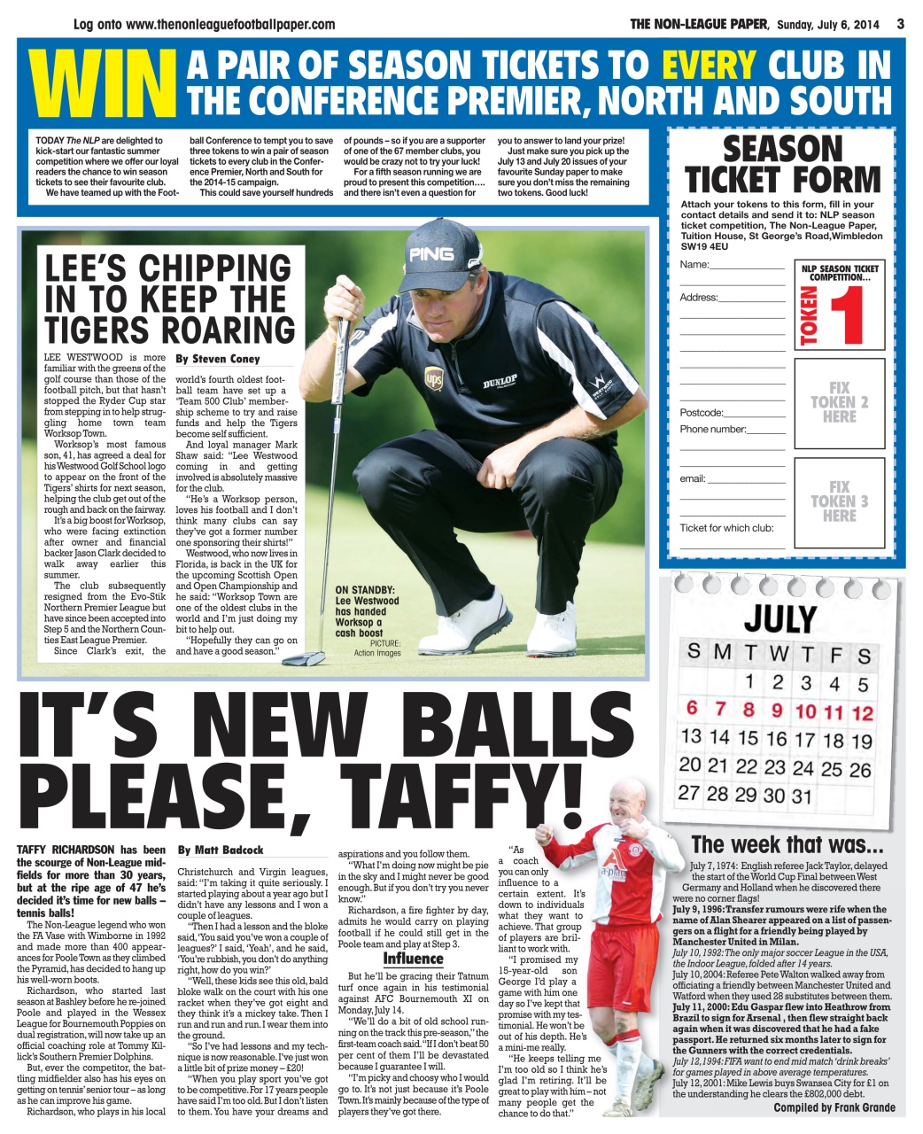 The Non-League Football Paper Preview Pages