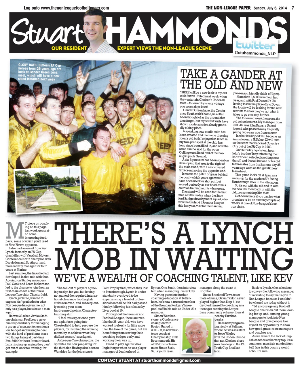 The Non-League Football Paper Preview Pages