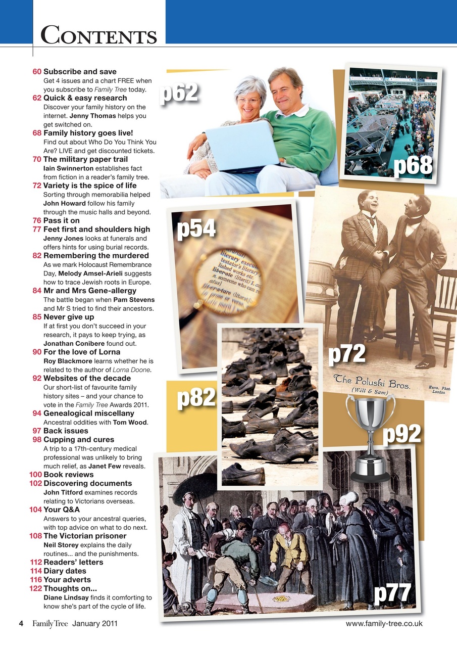 Family Tree Preview Pages