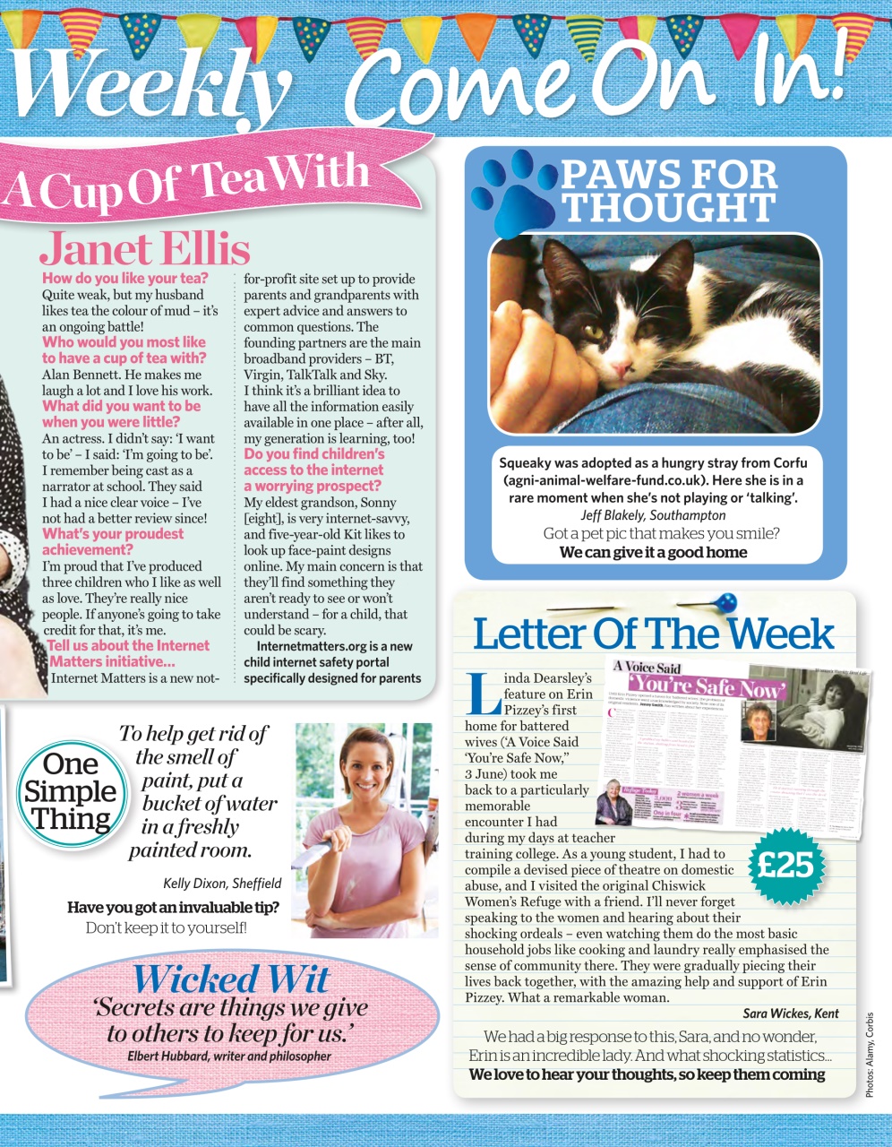 Woman's Weekly Preview Pages