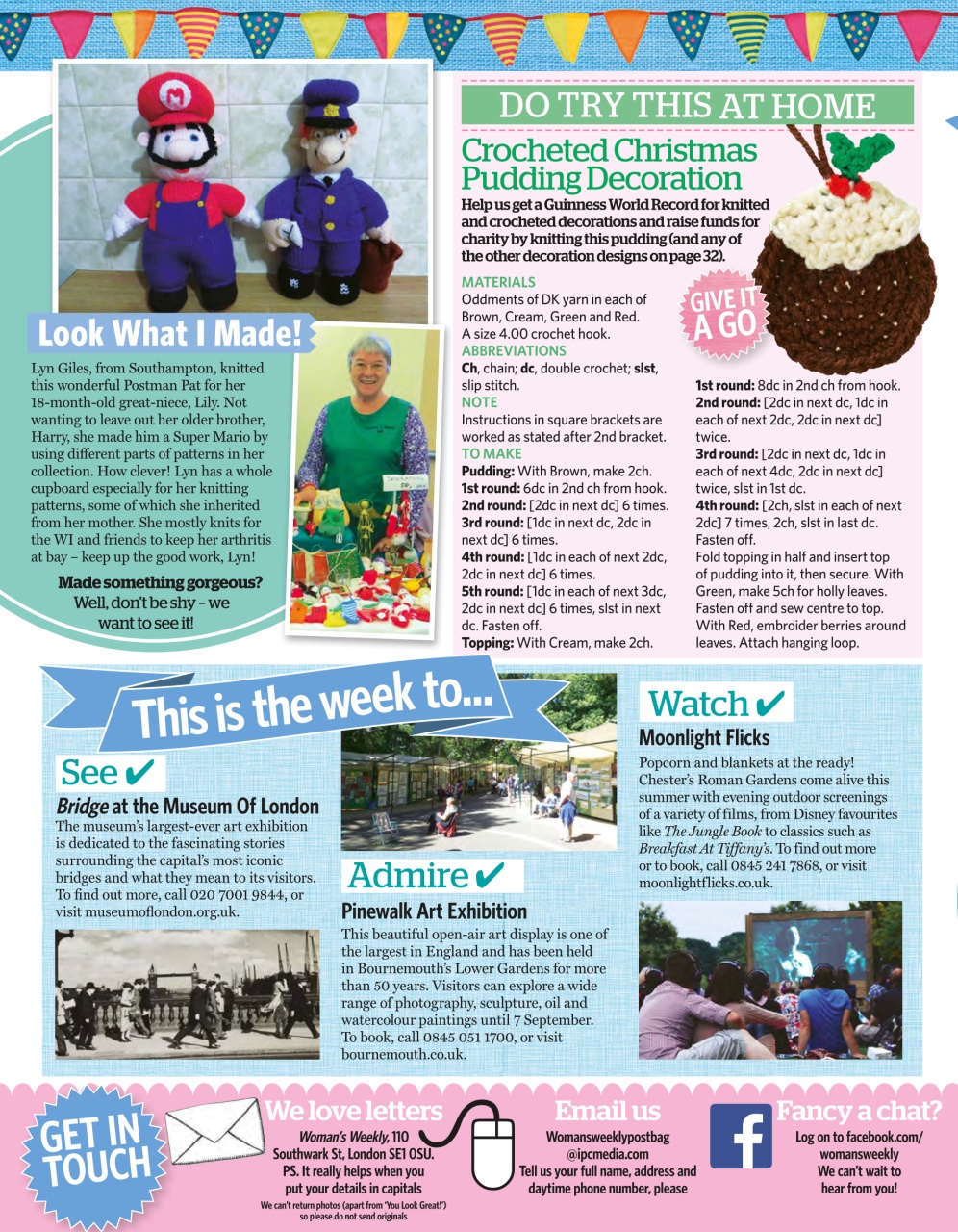 Woman's Weekly Preview Pages