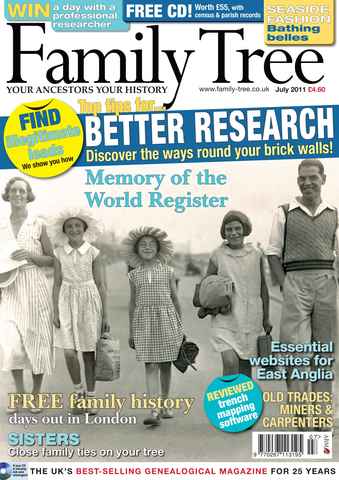Family Tree issue July 2011
