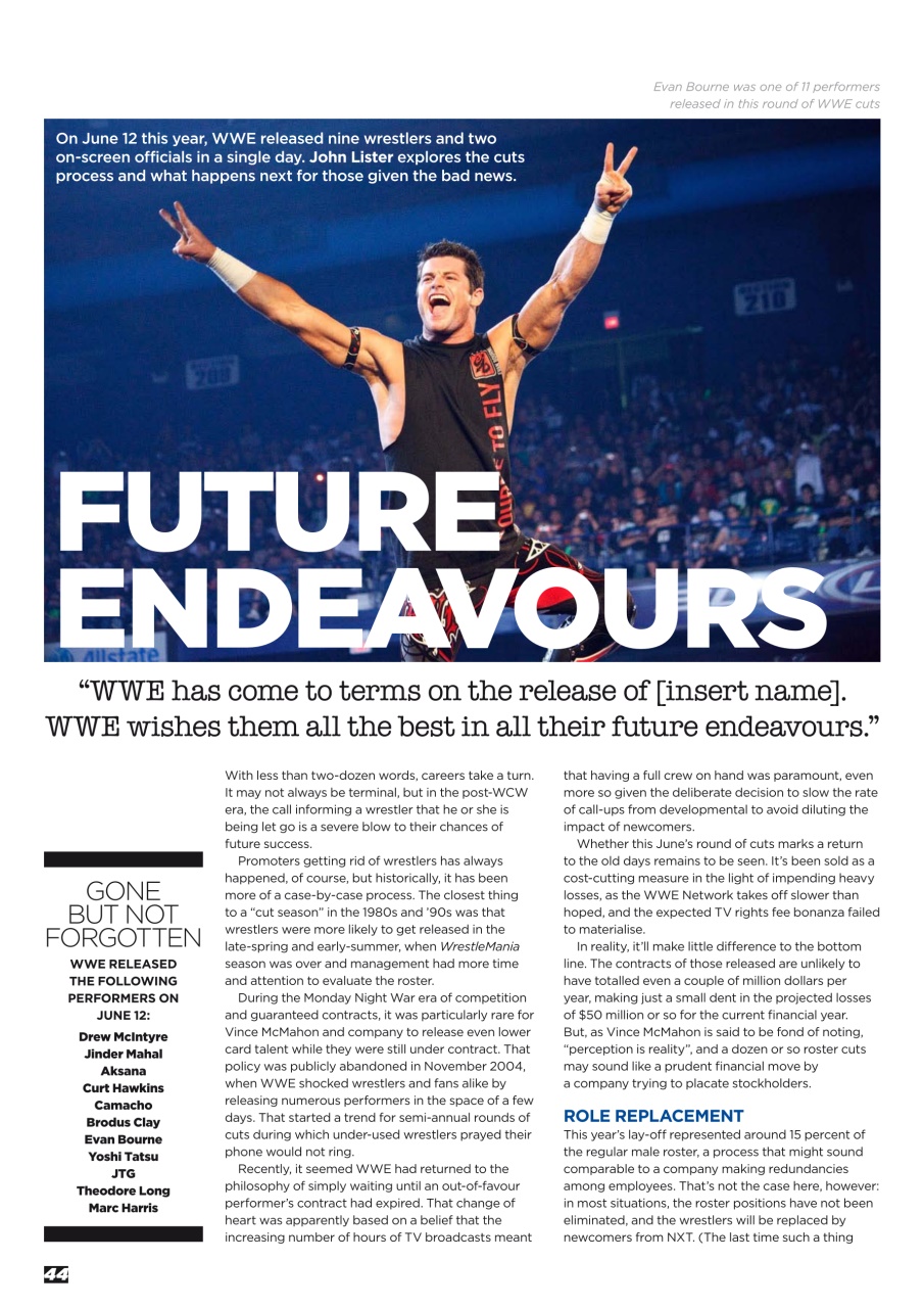 Wrestletalk Magazine Preview Pages