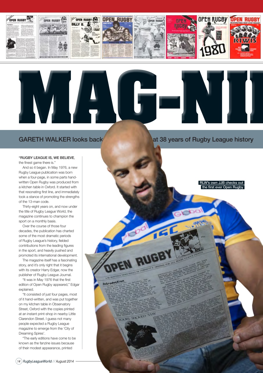 Rugby League World Preview Pages