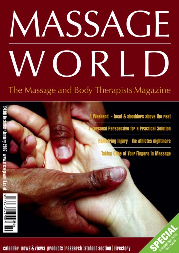 Massage World issue 