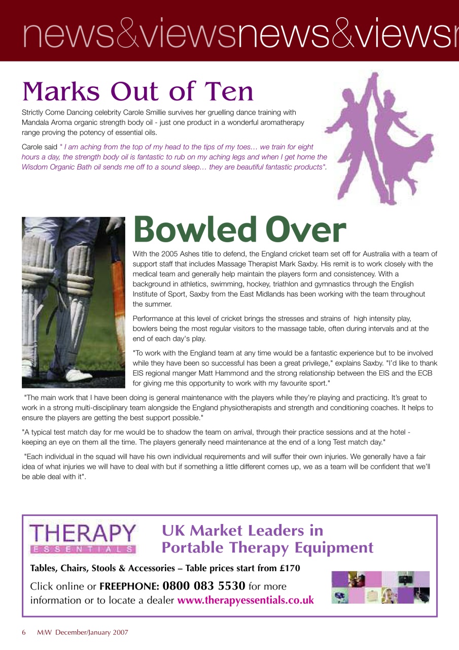 Massage World Preview Pages