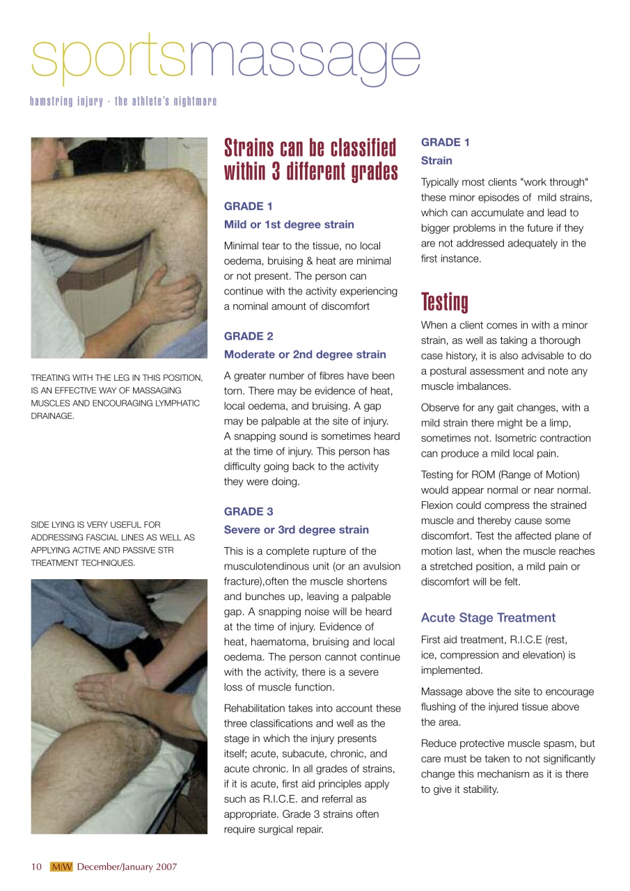 Massage World Preview Pages
