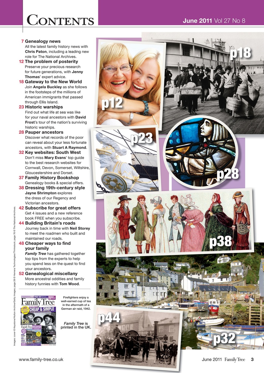 Family Tree Preview Pages