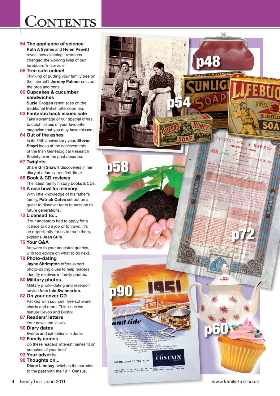 Family Tree Preview Pages