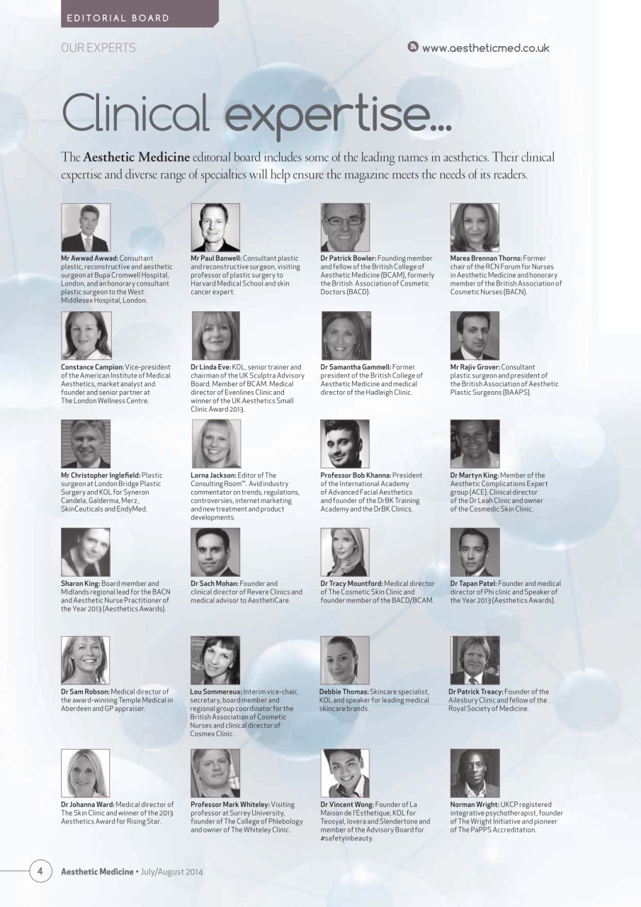 Aesthetic Medicine Preview Pages