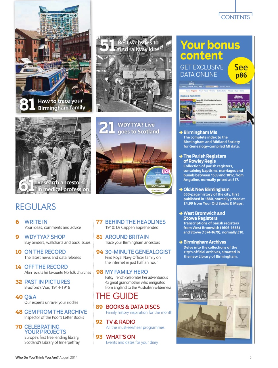 Who Do You Think You Are? Preview Pages