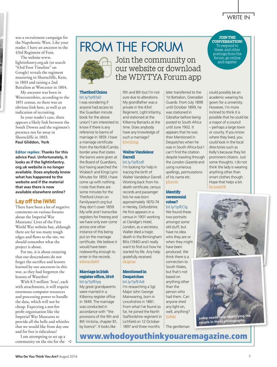 Who Do You Think You Are? Preview Pages