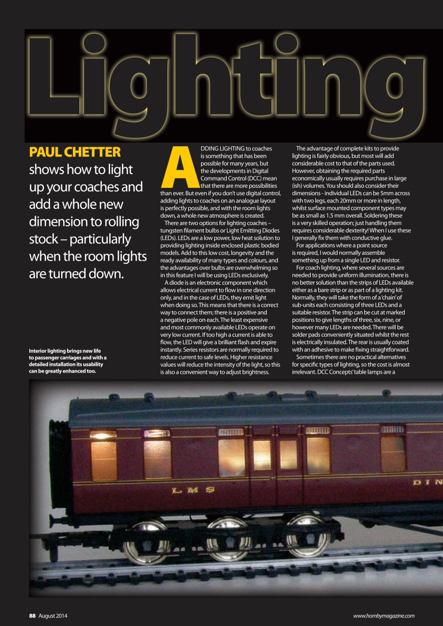 Hornby Magazine Preview Pages