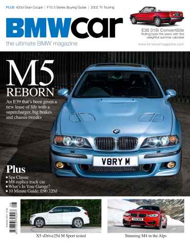 Total BMW issue August 14