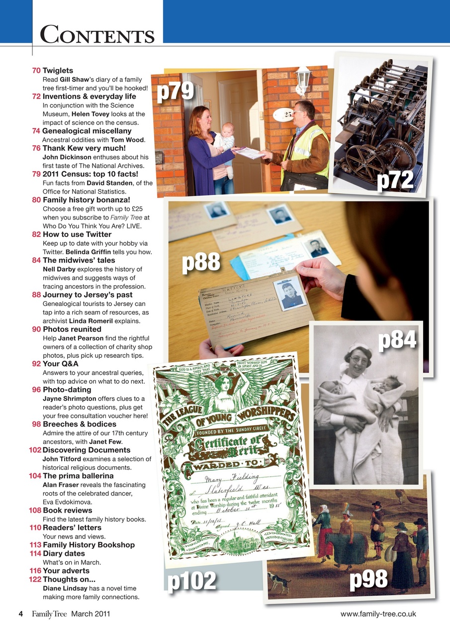 Family Tree Preview Pages