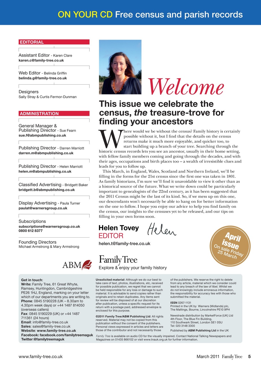 Family Tree Preview Pages