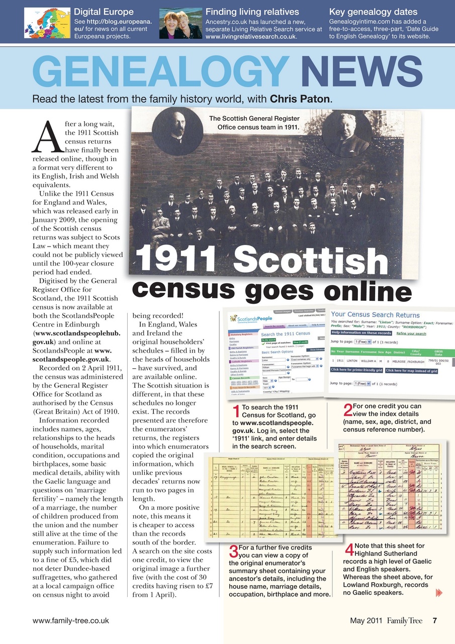 Family Tree Preview Pages