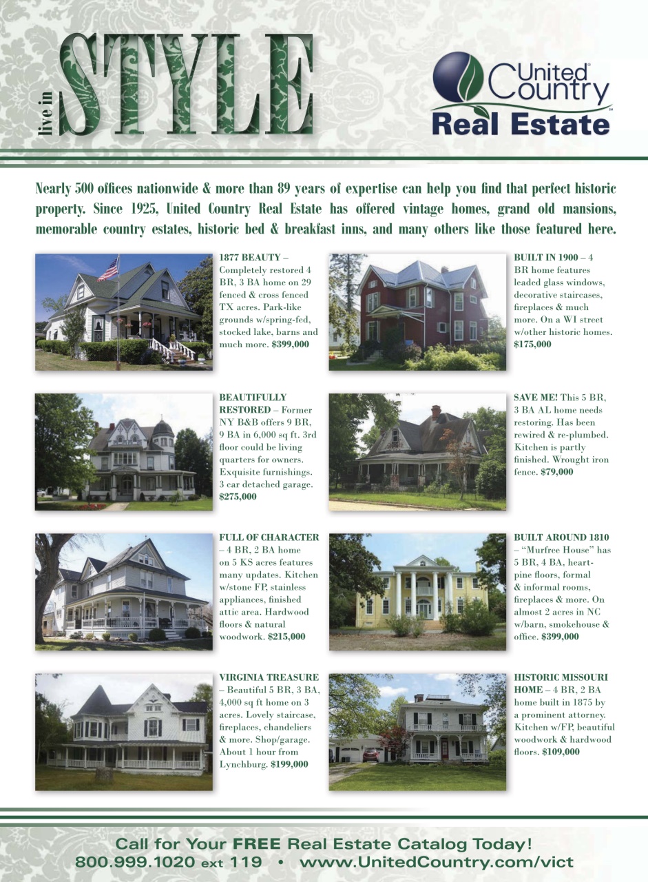 Victorian Homes Preview Pages