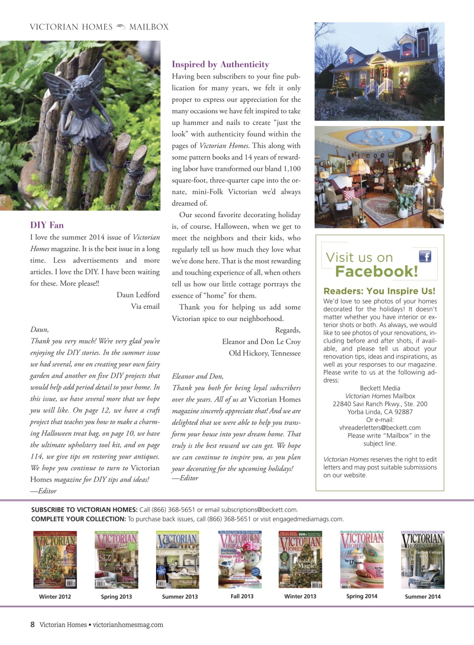 Victorian Homes Preview Pages