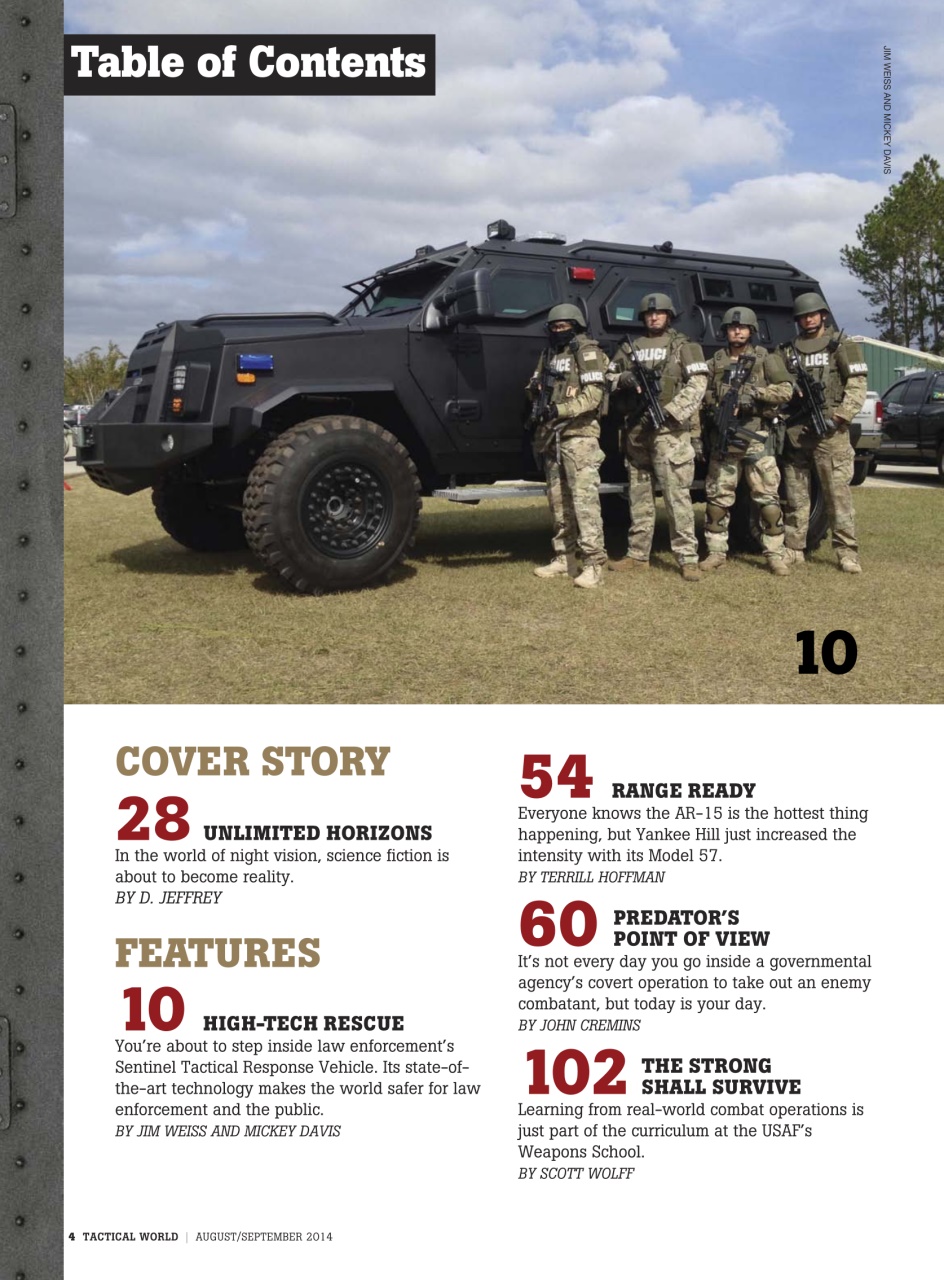 Tactical World Preview Pages