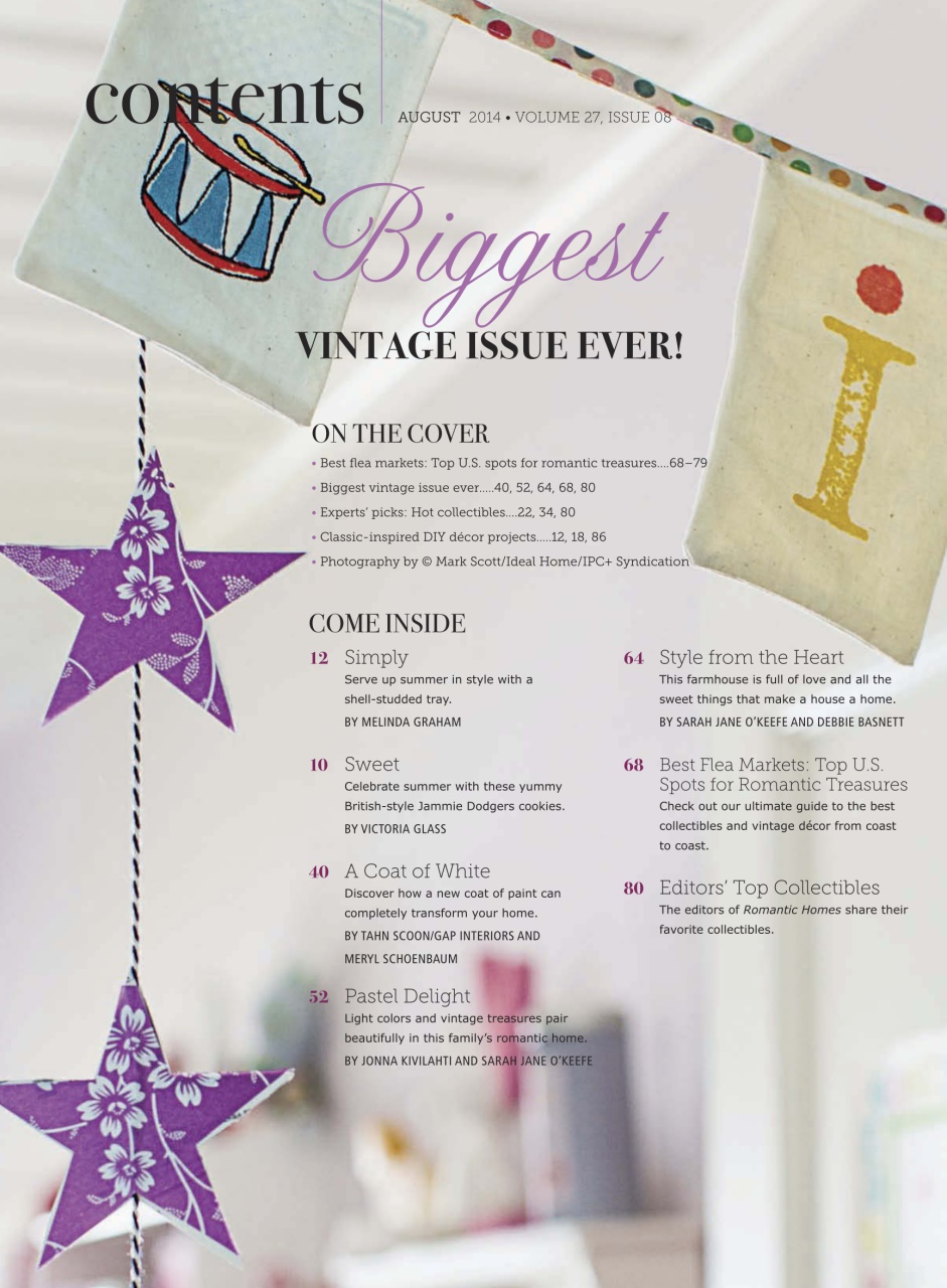 Romantic Homes Preview Pages