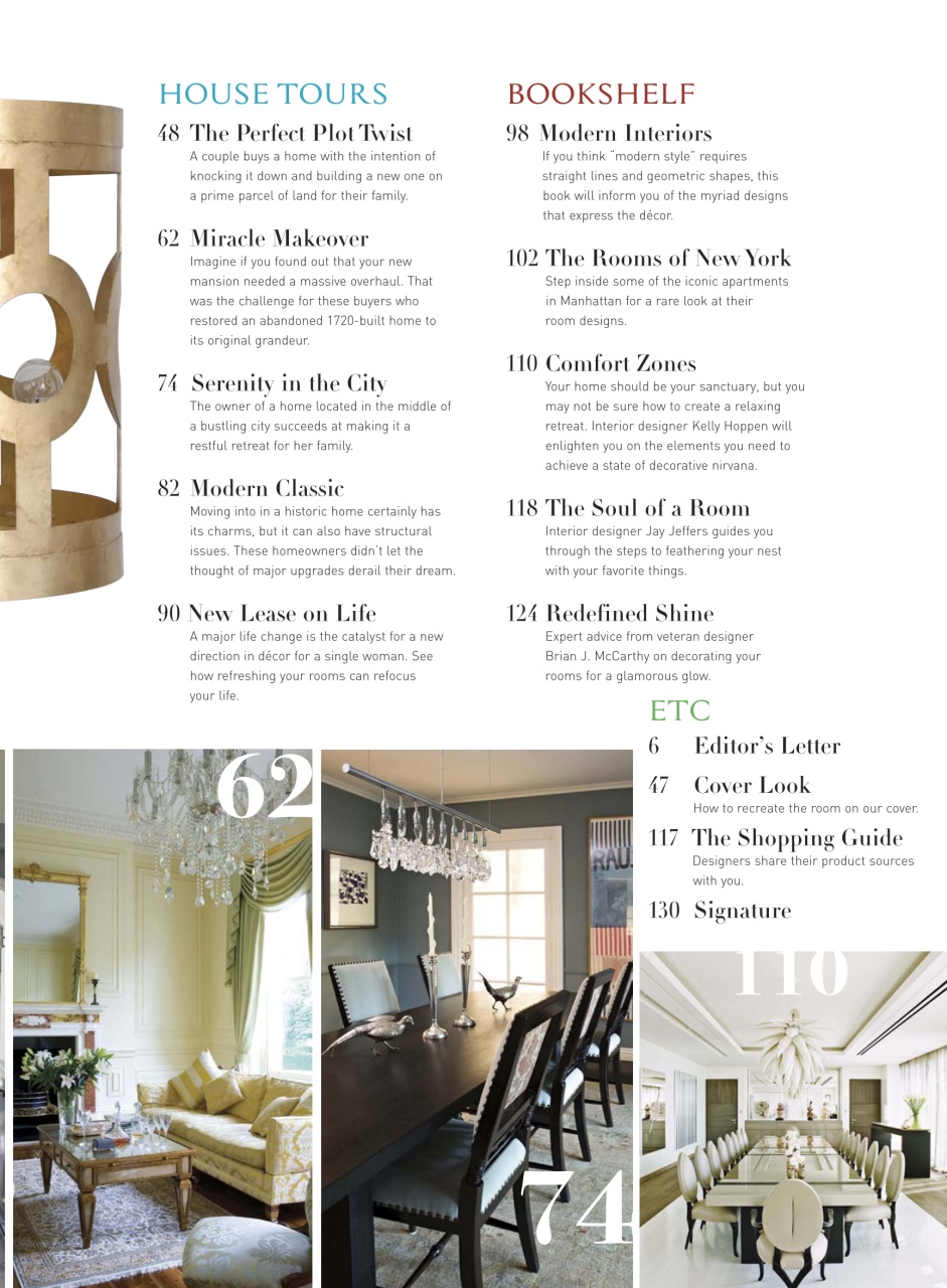 Romantic Homes Preview Pages