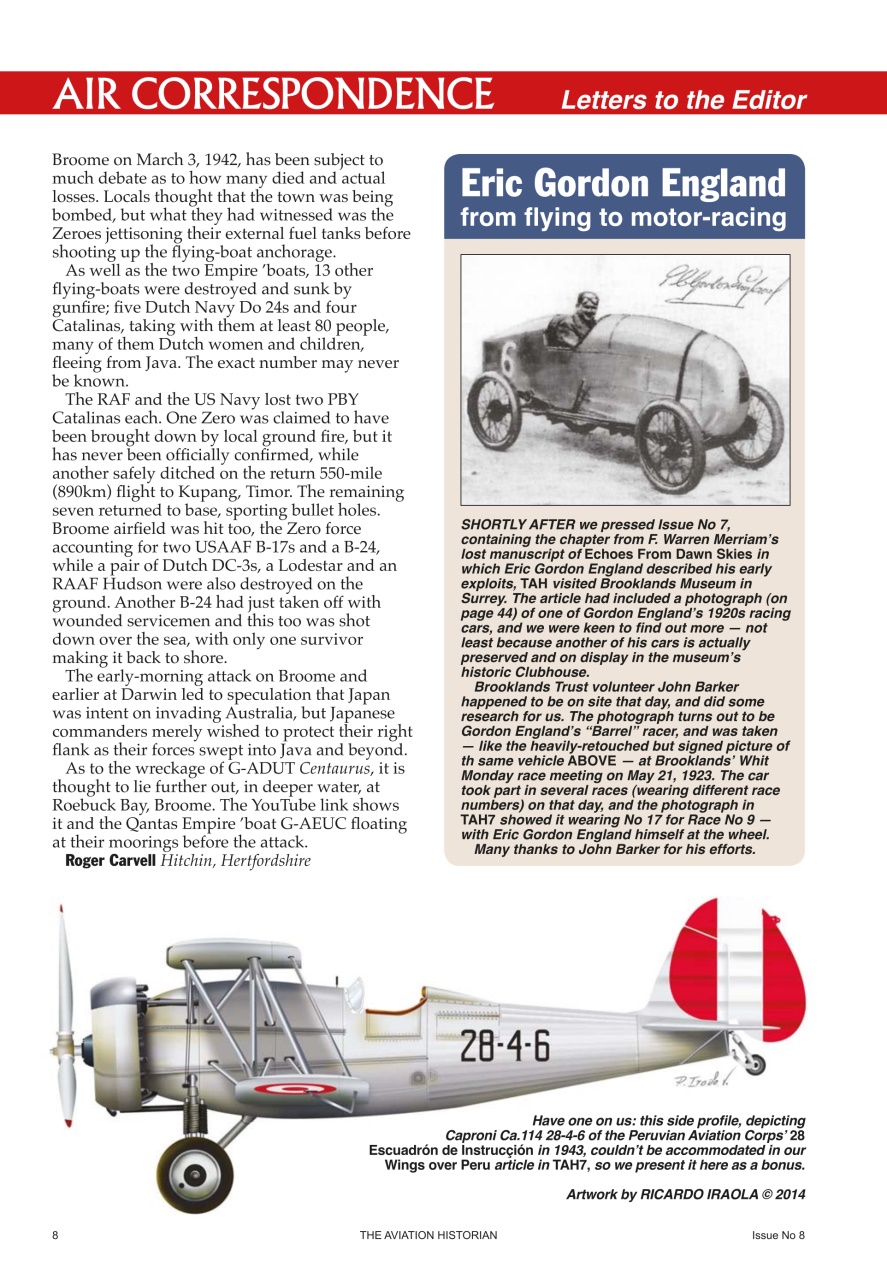 The Aviation Historian Magazine Preview Pages