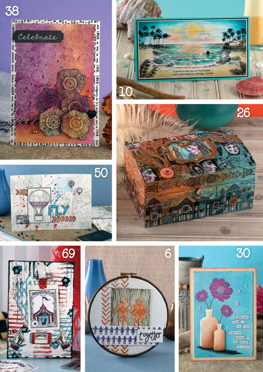 Craft Stamper Preview Pages