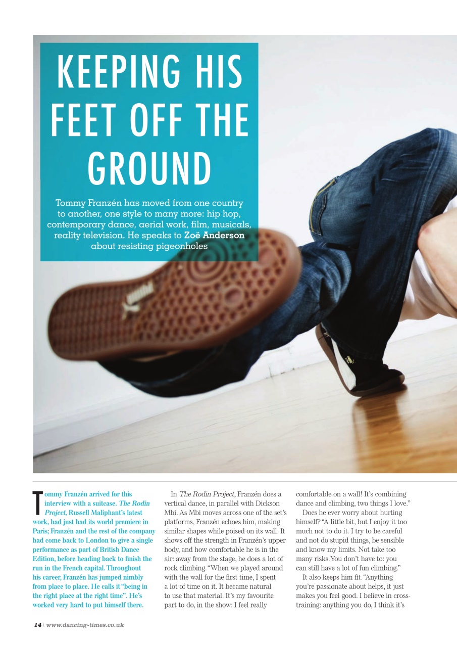 Dancing Times Preview Pages