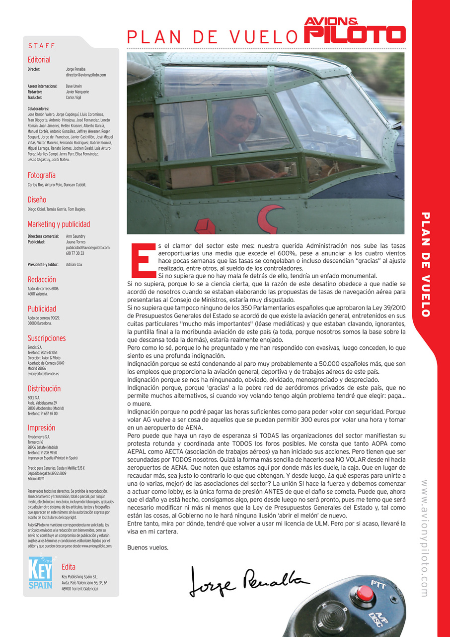 Revista Avion & Piloto Preview Pages