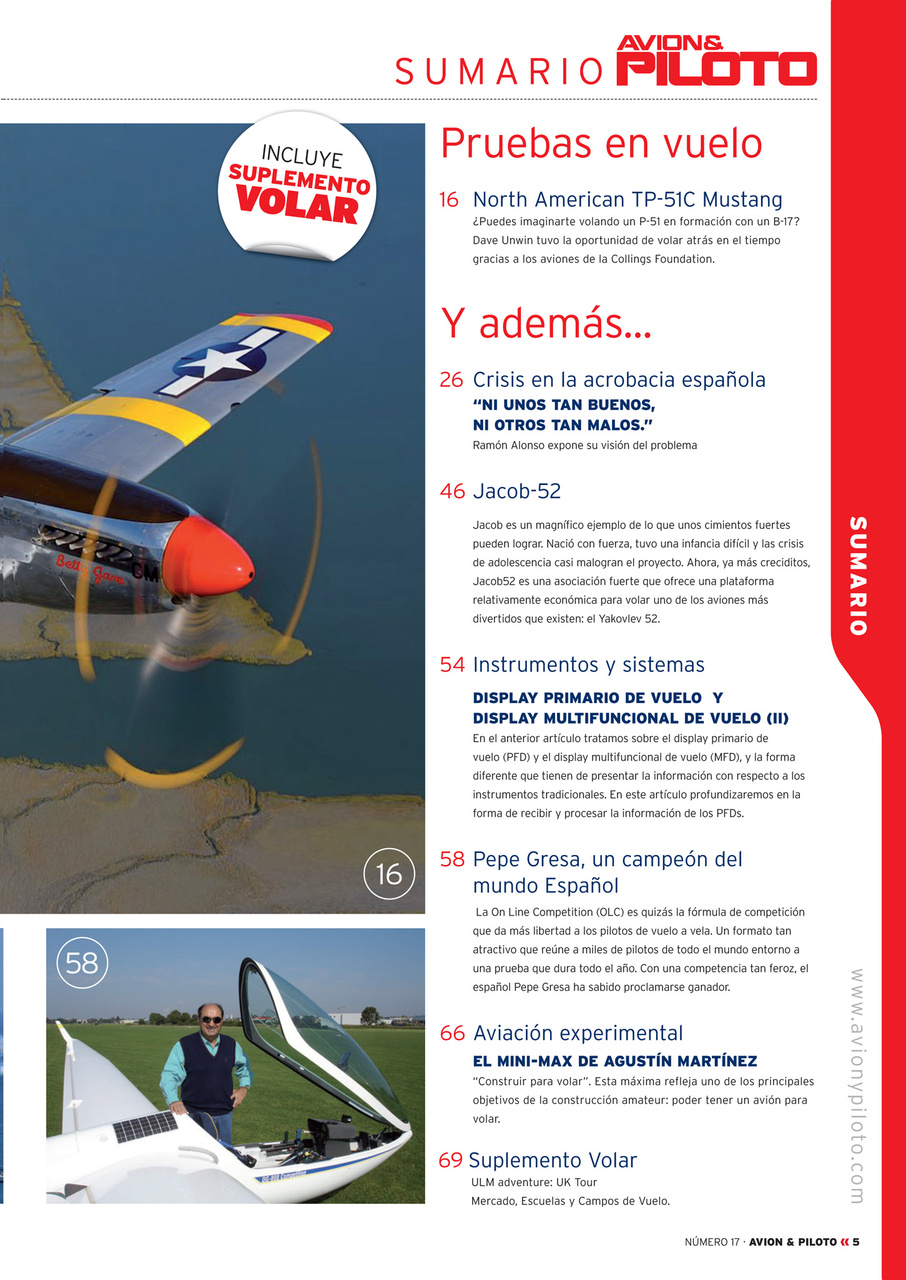 Revista Avion & Piloto Preview Pages