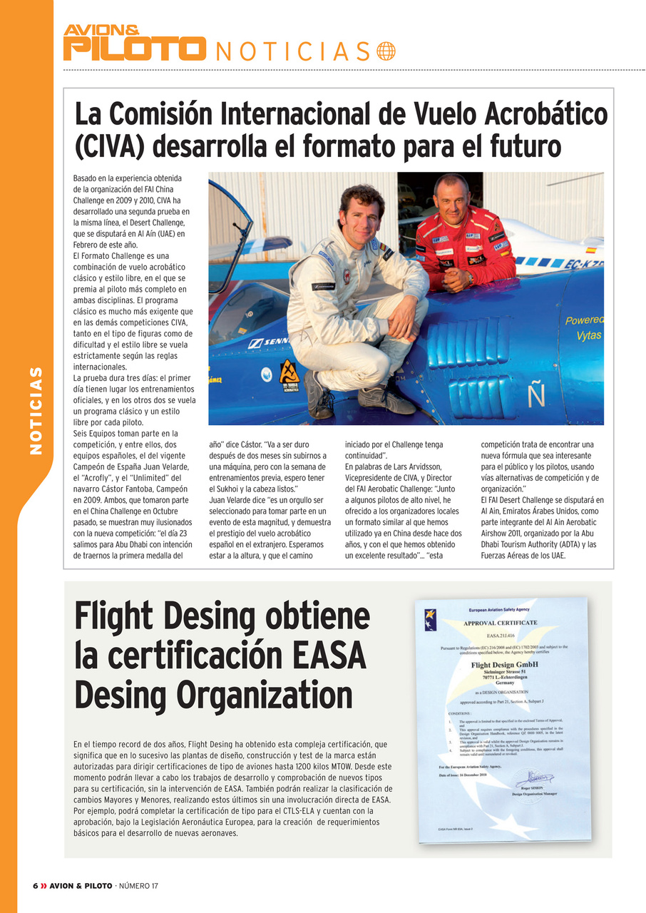 Revista Avion & Piloto Preview Pages