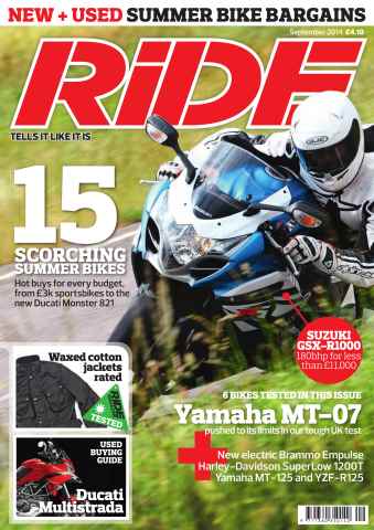 Ride issue September 2014