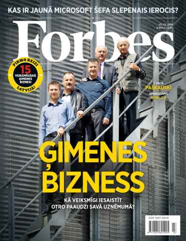 Forbes Latvia issue Forbes Jūlijs '14