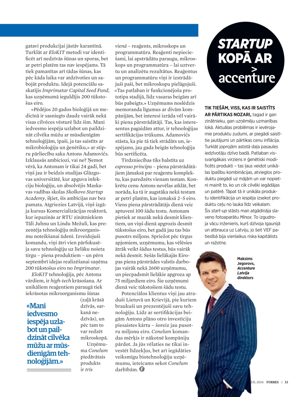 Forbes Latvia Preview Pages