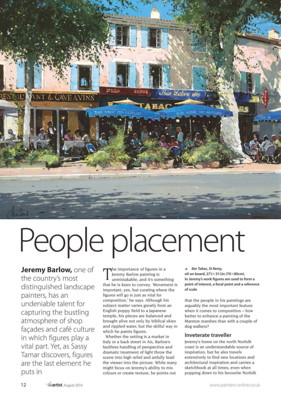 The Artist Preview Pages