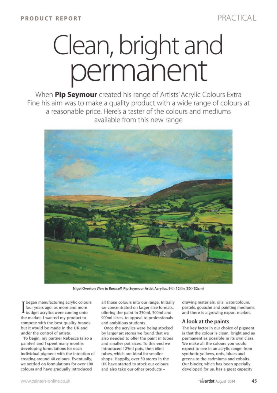 The Artist Preview Pages