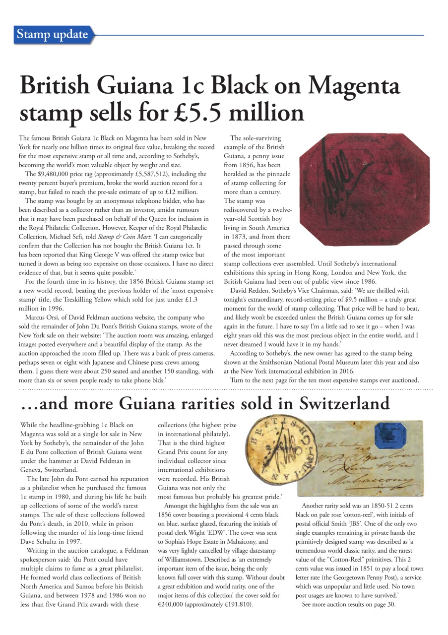 Stamp Collector Preview Pages