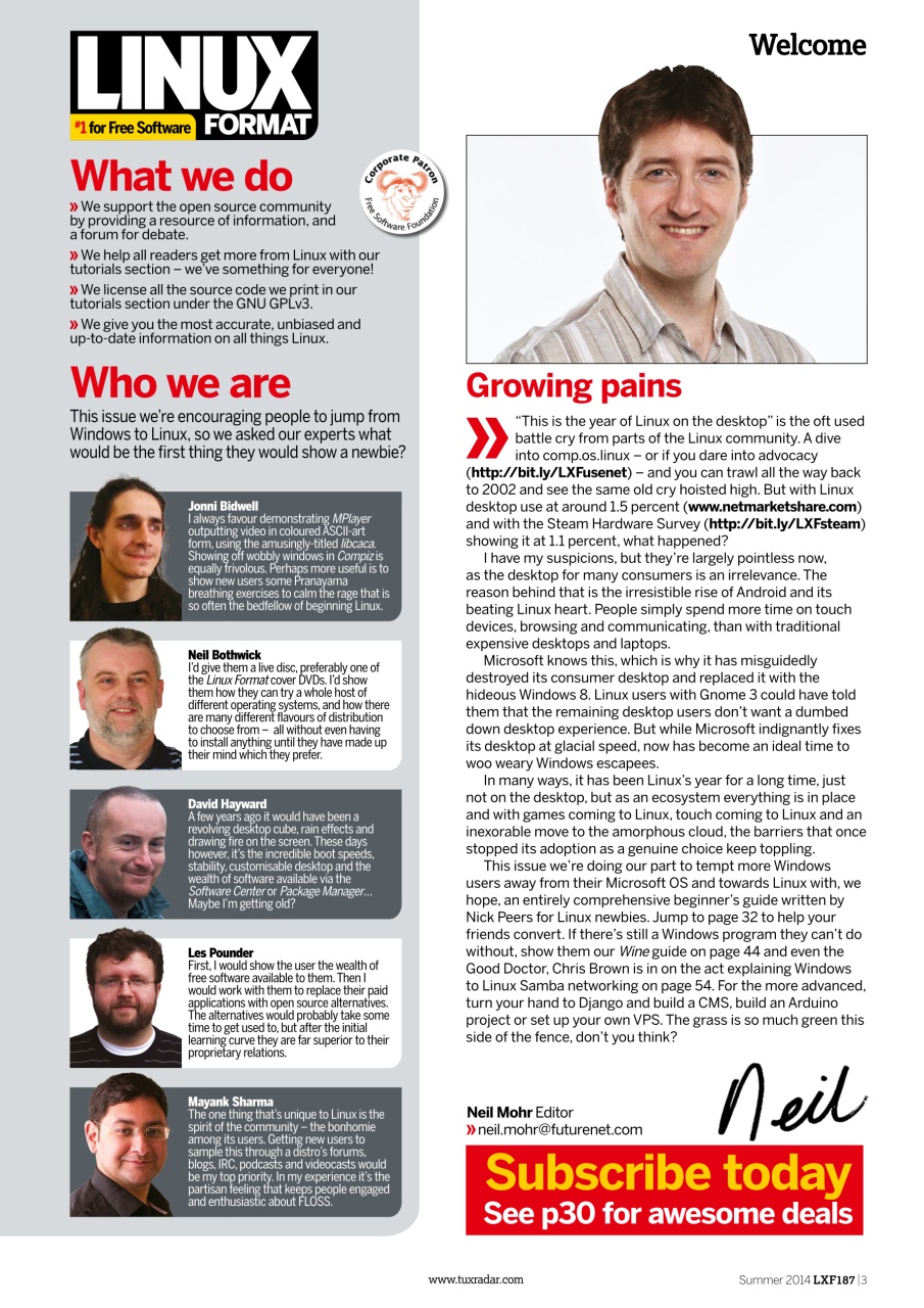 Linux Format Preview Pages